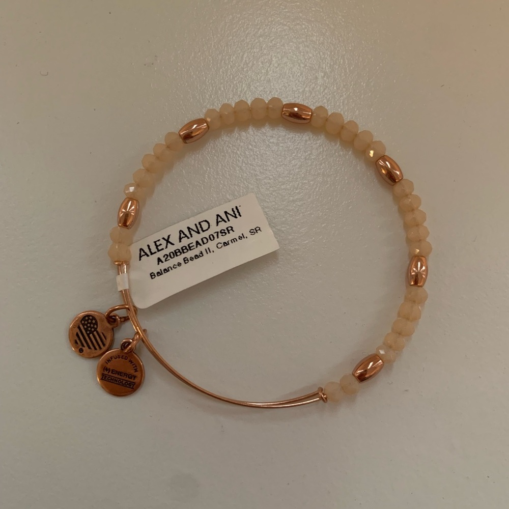 Rose Gold Alex and Ani Bracelet